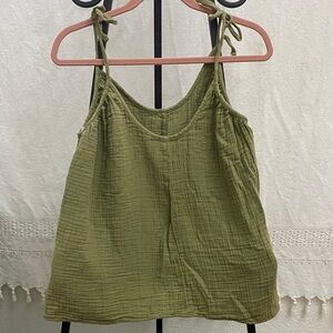 Old Navy Olive Camisole Top